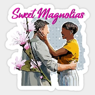 Sweet Magnolias couple Sticker